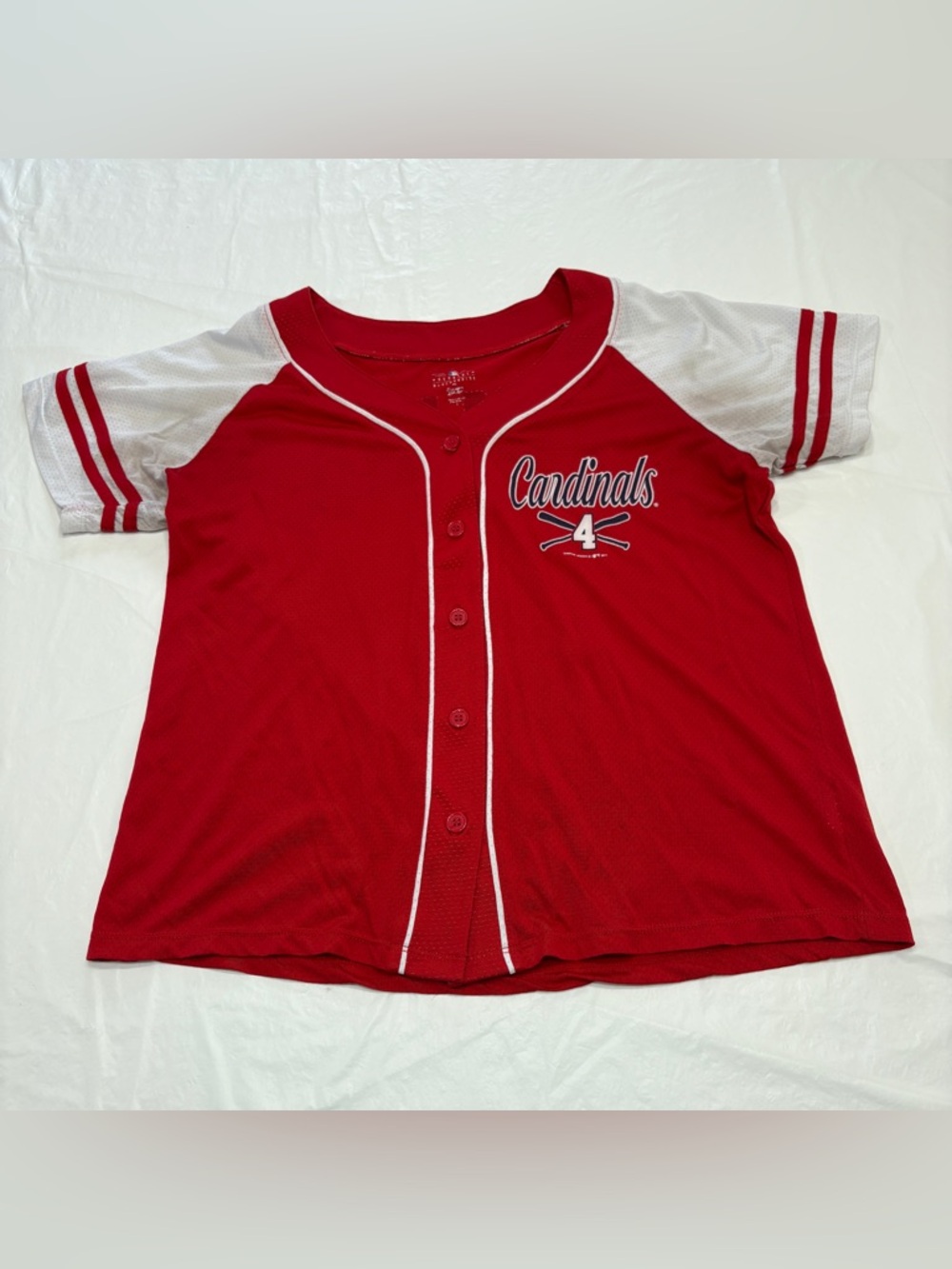 NCAA Louisville Cardinals Red Jersey Molina Campus Lifestyle Women’s Large